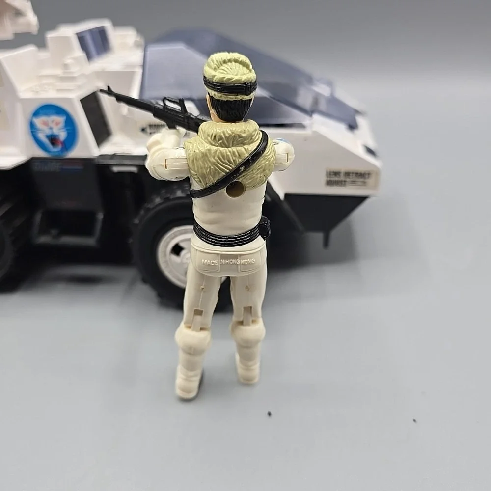 1985 Snow Cat Arctic Vehicle Vintage G.I. GI Joe 3.75 ARAH Lot Incomplete